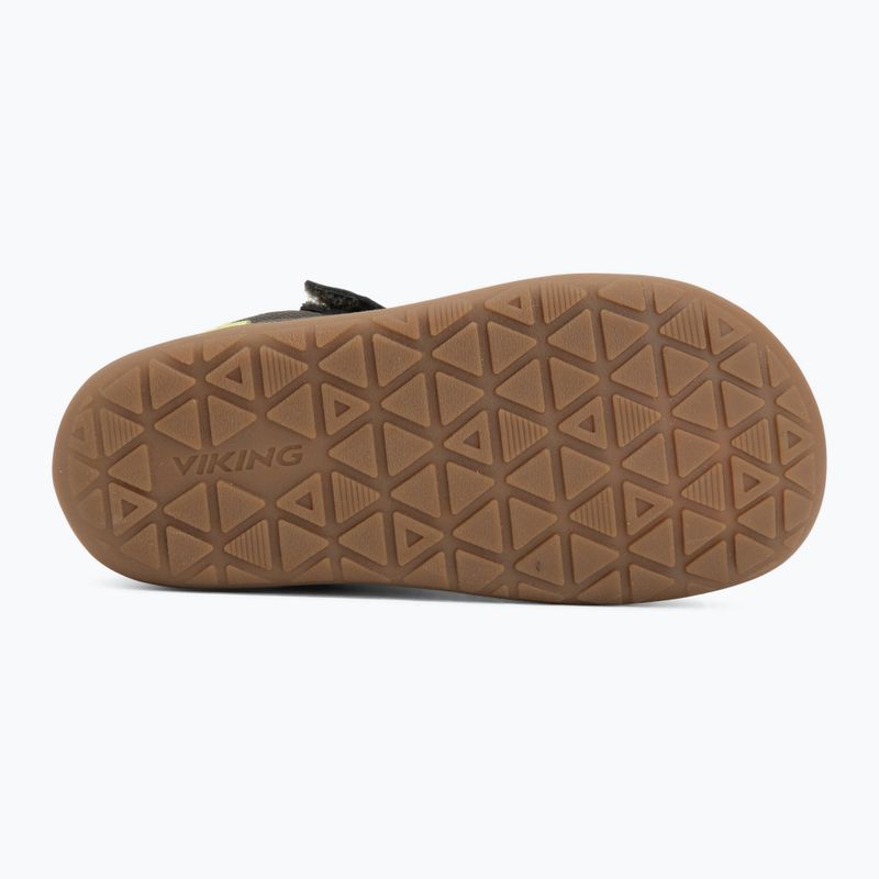 Încălțăminte barefoot pentru copii Viking Alv Barefoot Mid 2V Waterproof pine 4