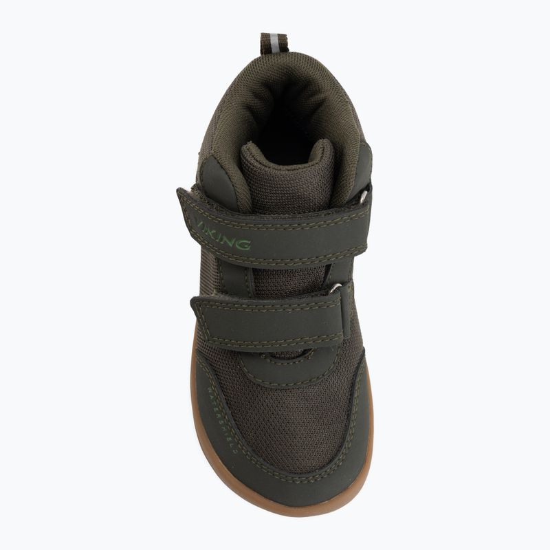 Încălțăminte barefoot pentru copii Viking Alv Barefoot Mid 2V Waterproof pine 5