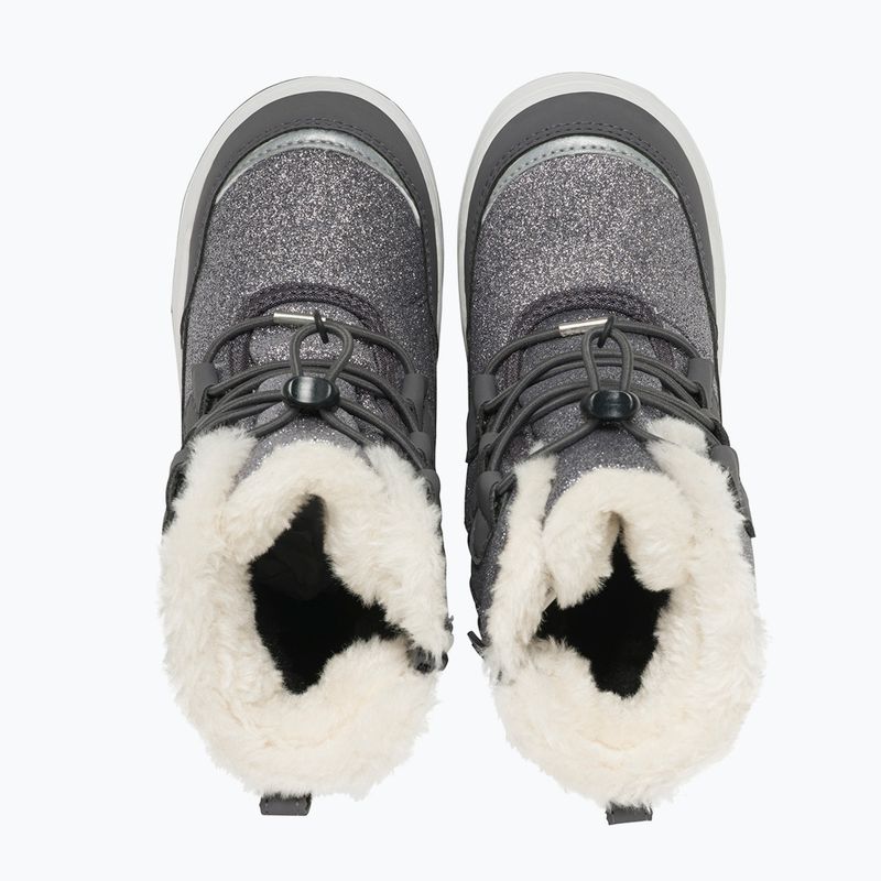 Ghete pentru copii Viking Footwear Toasty Glitter Warm Gore-Tex Zip dark grey 5