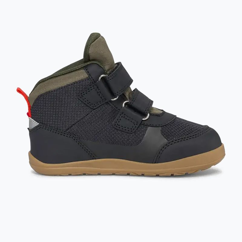Încălțăminte barefoot pentru copii Viking Footwear Aspen Barefoot Mid 2V Waterproof negru 9