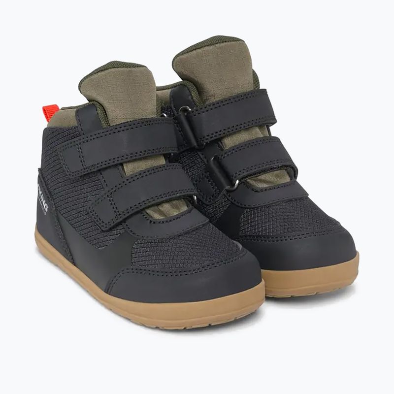Încălțăminte barefoot pentru copii Viking Footwear Aspen Barefoot Mid 2V Waterproof negru 10