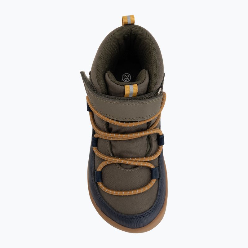 Încălțăminte barefoot pentru copii Viking Footwear Birch Barefoot Mid 1V Waterproof navy/olive 5