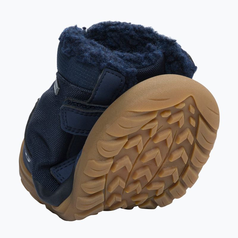 Cizme de zăpadă barefoot pentru copii Viking Footwear Spruce Barefoot Warm Gore-Tex 2V navy 9