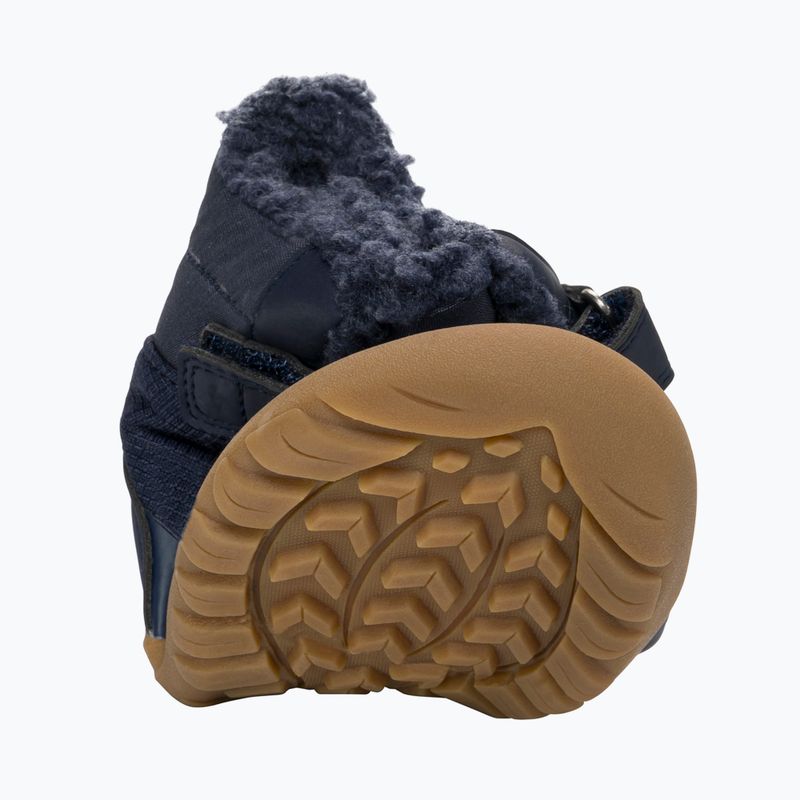 Cizme de zăpadă barefoot pentru copii Viking Footwear Rowan Barefoot Warm Waterproof 2V navy 9