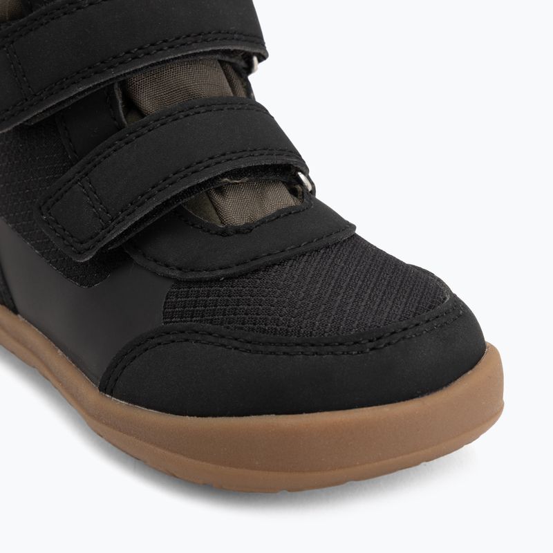 Încălțăminte barefoot pentru copii Viking Footwear Aspen Barefoot Mid 2V Waterproof negru 7
