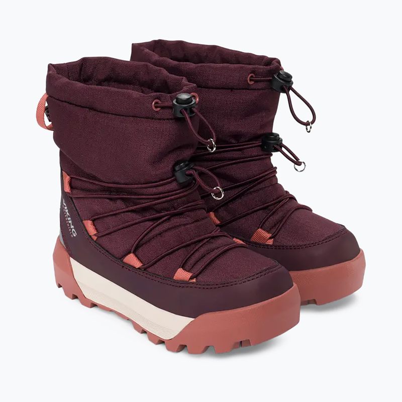 Ghete pentru copii Viking Footwear Spaceship Warm SC Waterproof plum/pink 3