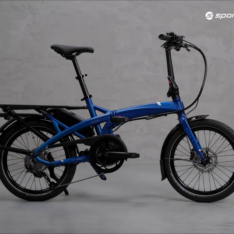 Bicicleta electrică Tern Vektron Q9 Active albastru 4