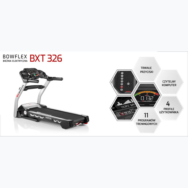 Bandă de alergare electrică Bowflex Bxt326 100547 13
