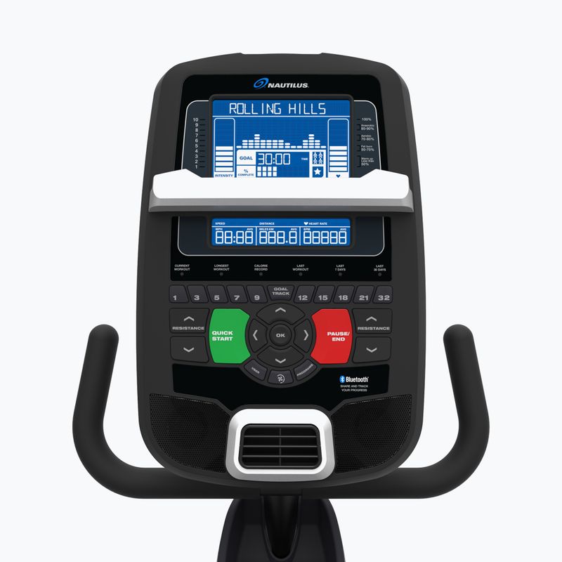Bicicletă de fitness cu scaun Nautilus R628, negru, 100549 3