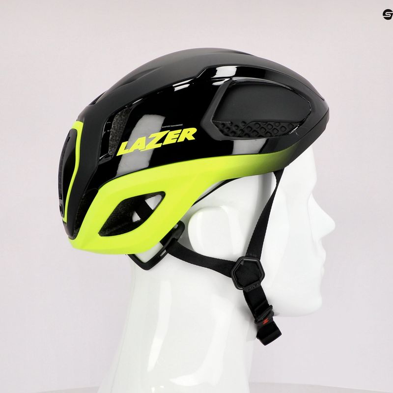 Cască de biciclist Lazer Vento KC negru/galben BLC2227890017 9