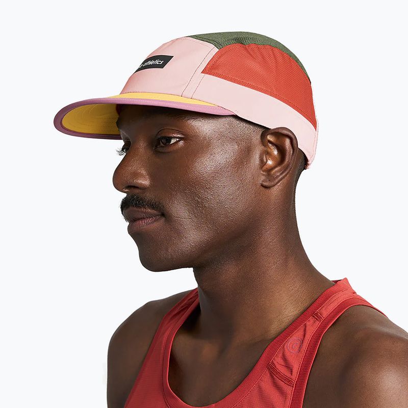 Șapcă Ciele Athletics GOCap Field IconicBar peachskin/seaweed 6