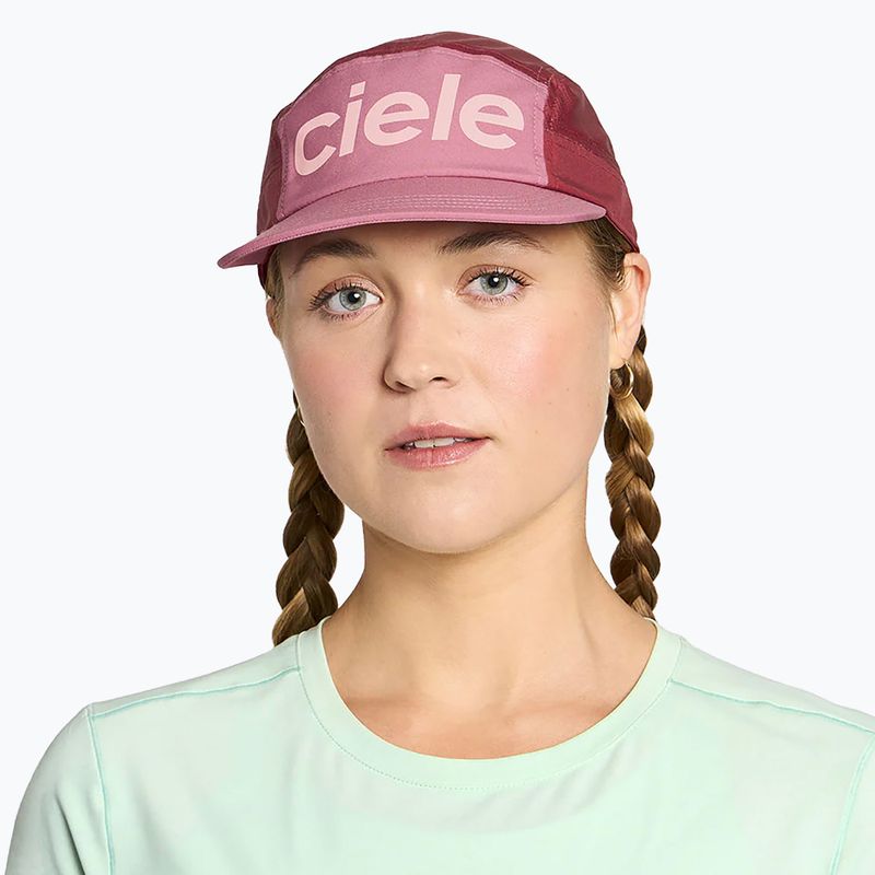 Șapcă Ciele Athletics GOCap Comp Century deco rose/merlot 4