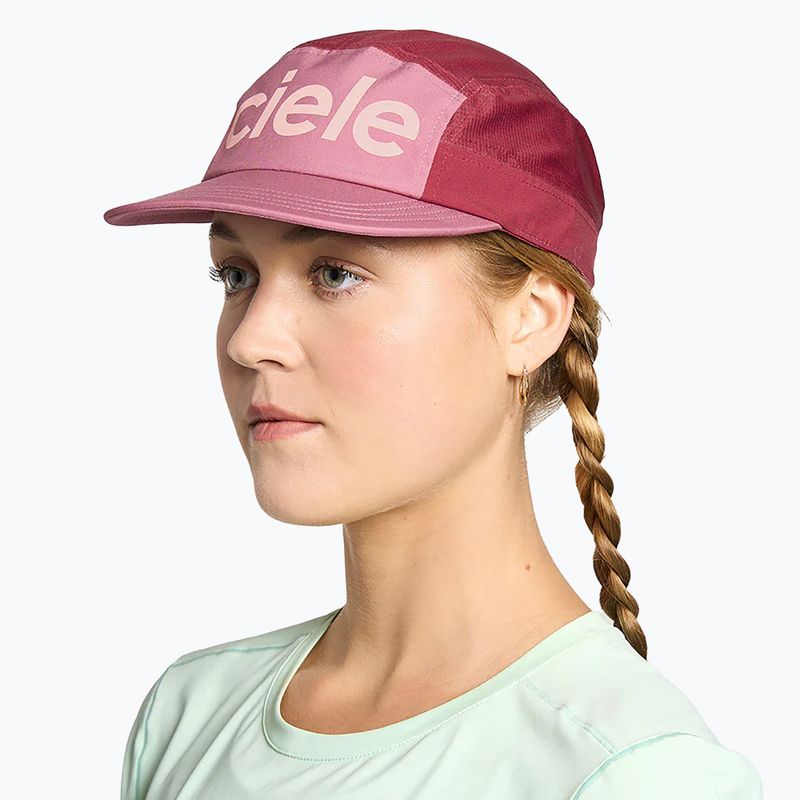Șapcă Ciele Athletics GOCap Comp Century deco rose/merlot 5