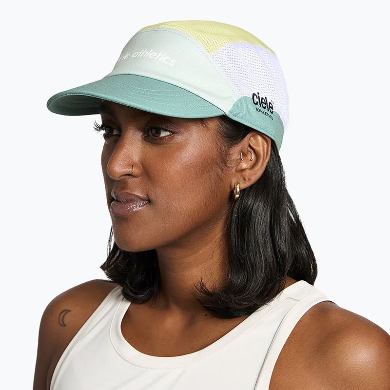 Șapcă Ciele Athletics FSTCap SC Field Iconic SL dusty turquoise/glade 6