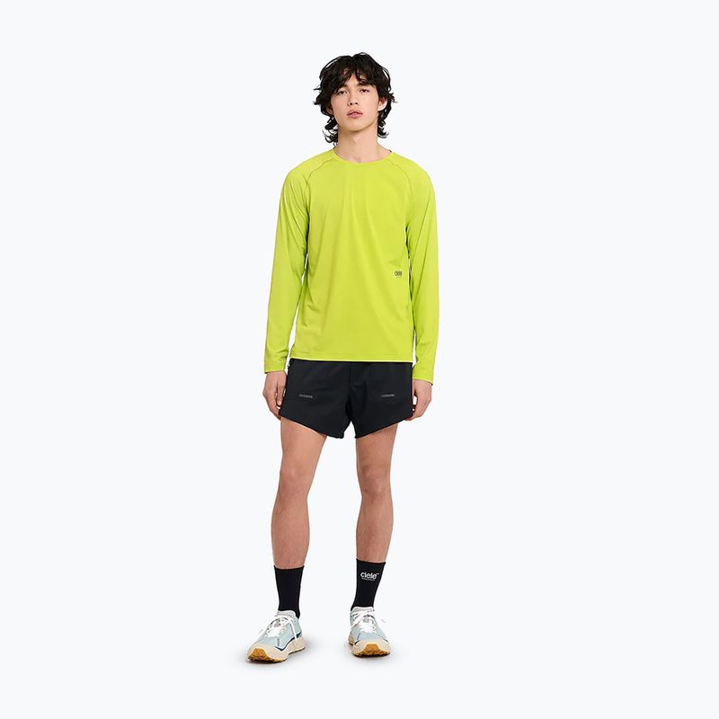Longsleeve de alergare pentru bărbați  Ciele Athletics DLY lime green 2