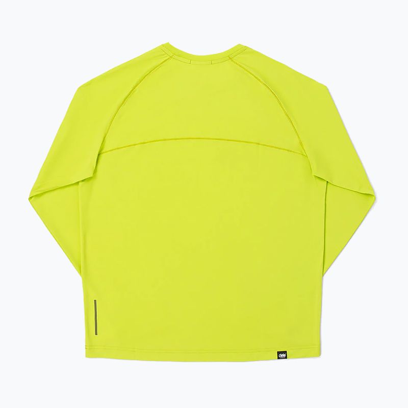 Longsleeve de alergare pentru bărbați  Ciele Athletics DLY lime green 6