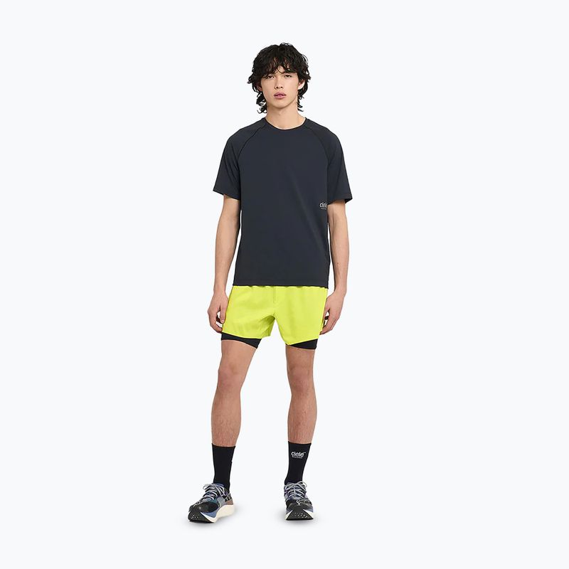 Pantaloni scurți de alergare pentru bărbați Ciele Athletics DLY 5" Long Brief lime green 2