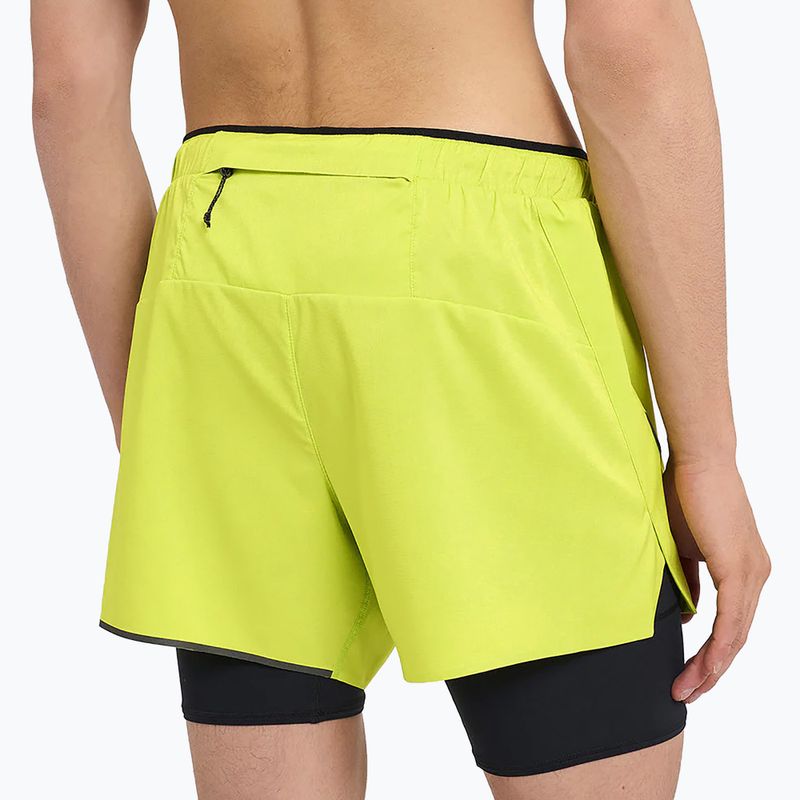 Pantaloni scurți de alergare pentru bărbați Ciele Athletics DLY 5" Long Brief lime green 4