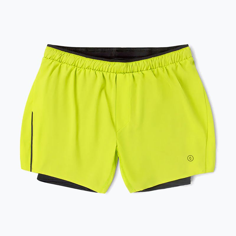 Pantaloni scurți de alergare pentru bărbați Ciele Athletics DLY 5" Long Brief lime green 5