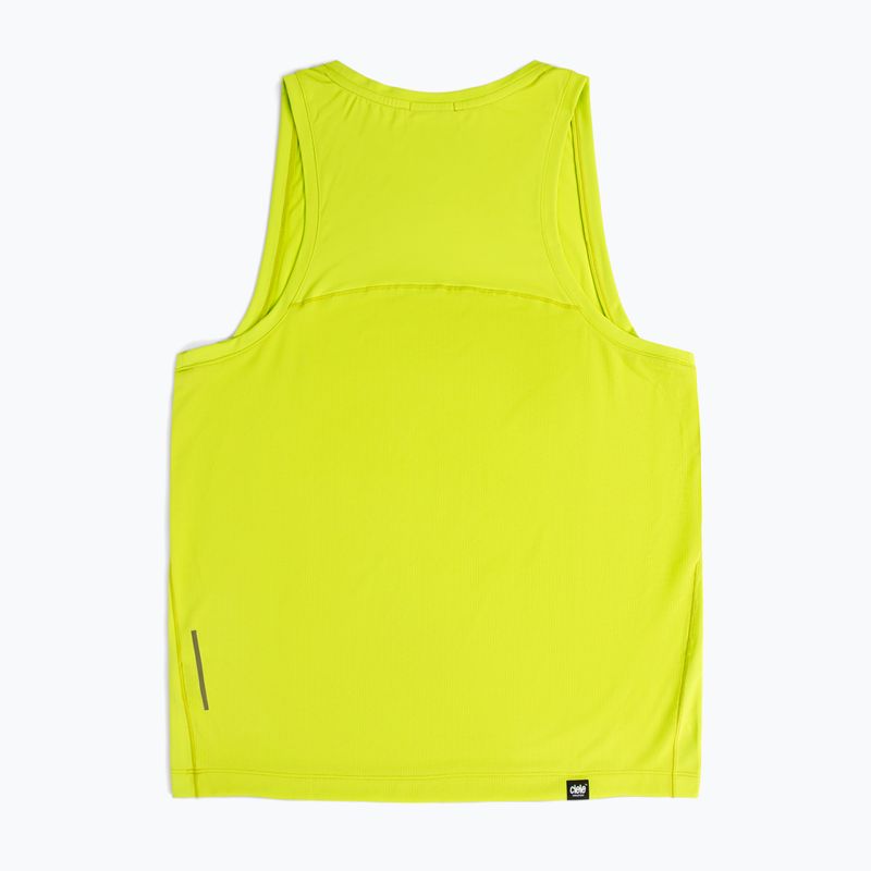 Tricou de alergare pentru bărbați Ciele Athletics DLY Singlet lime green 2