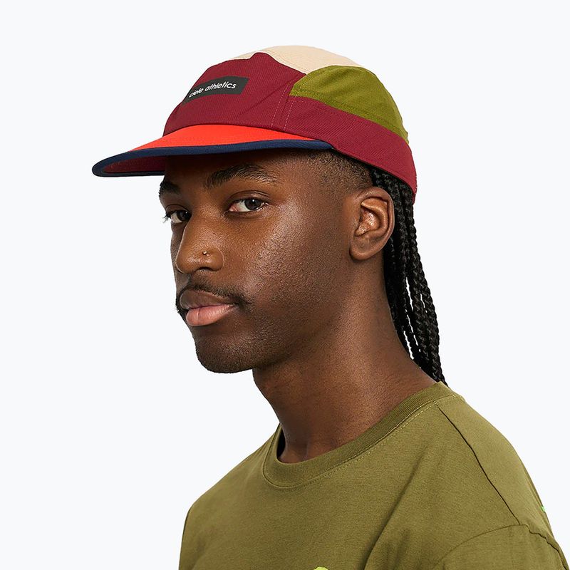 Șapcă  Ciele Athletics GOCap Field IconicBar crimson red/terrain 6