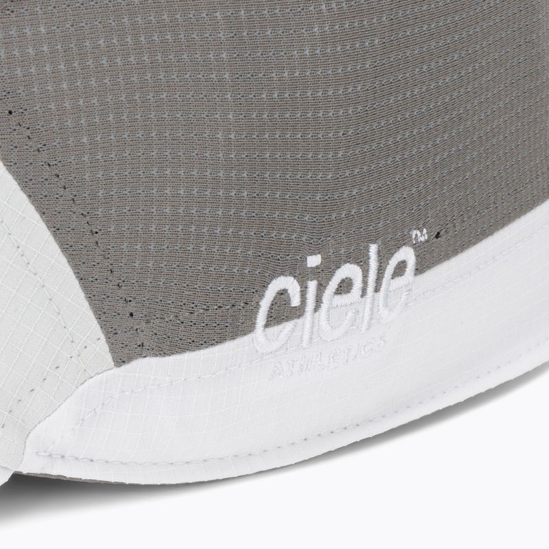 Șapcă cu cozoroc Ciele Athletics FSTCap SC Field Iconic SL gri deschis/umbră 3