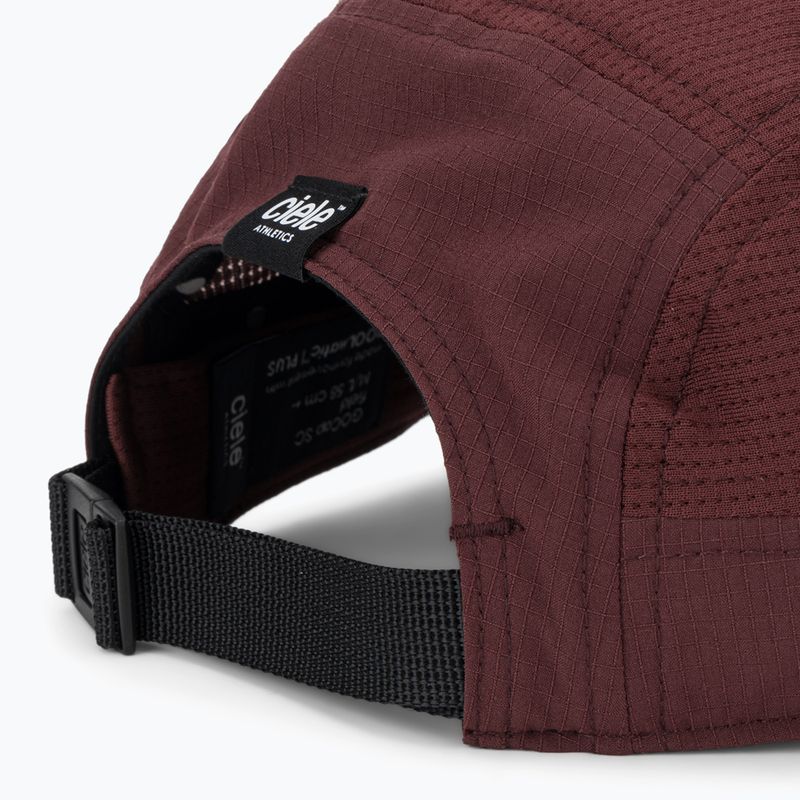 Șapcă Ciele Athletics GOCap SC Field Clow dark wine red 4