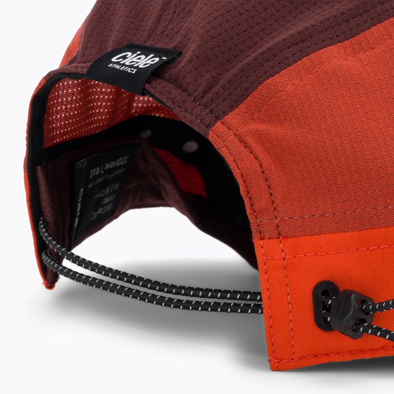 Șapcă cu cozoroc Ciele Athletics FSTCap SC Comp IconicVC roșu crin/verde glade 4