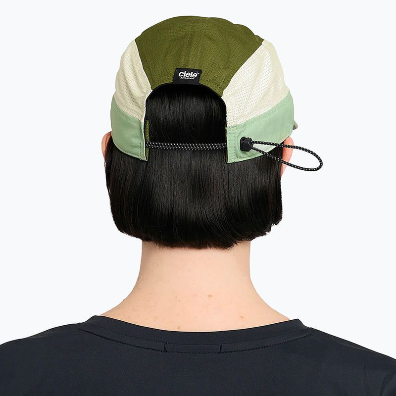 Șapcă cu cozoroc Ciele Athletics FSTCap SC Comp IconicVC silver pine/glade 6