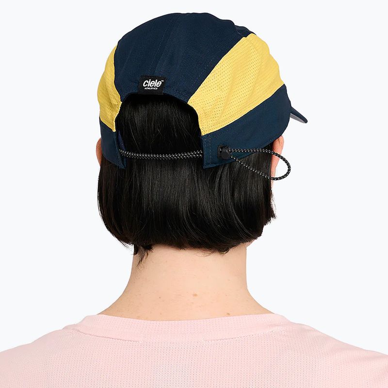 Șapcă cu cozoroc Ciele Athletics FSTCapSC Comp RunningC chambray/sulfur 5