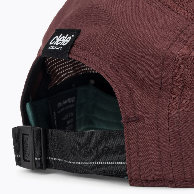 Șapcă  Ciele Athletics GOCap Comp Bars dark wine red 5