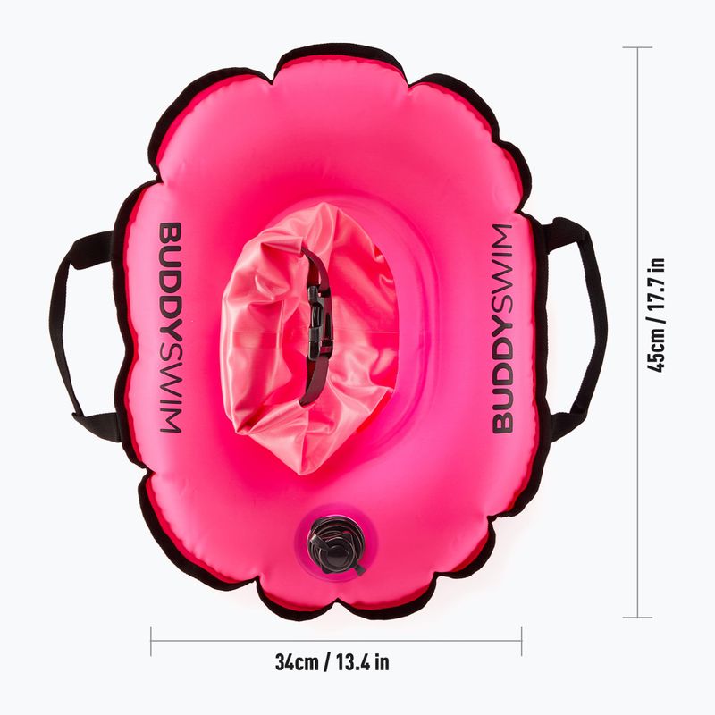 Geamandură de siguranță BuddySwim Hydrastation 10 l pink 2