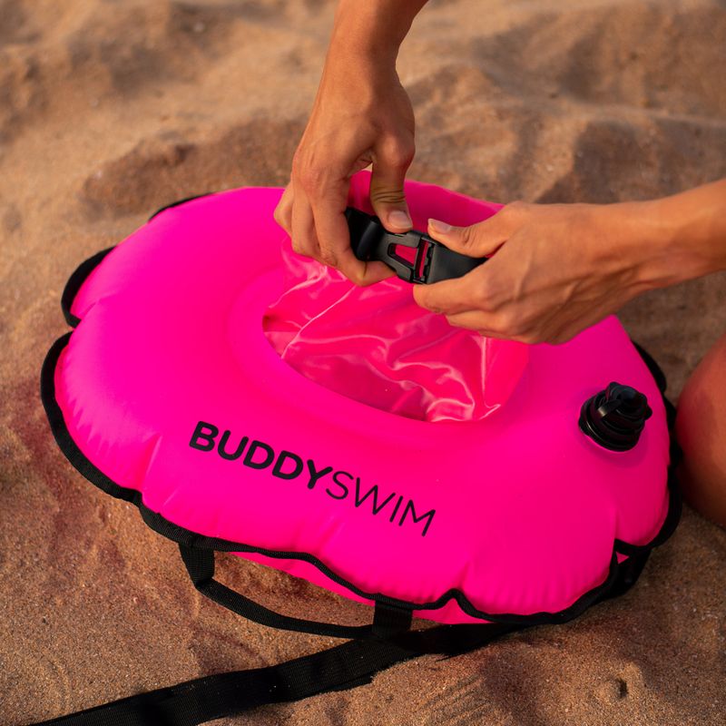 Geamandură de siguranță BuddySwim Hydrastation 10 l pink 4