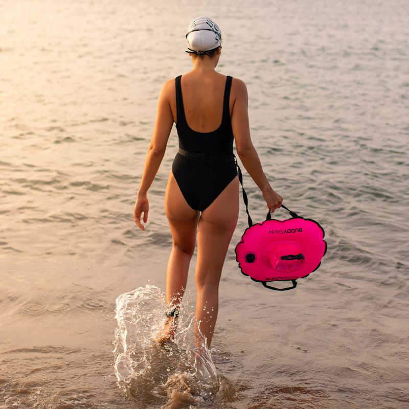 Geamandură de siguranță BuddySwim Hydrastation 10 l pink 6