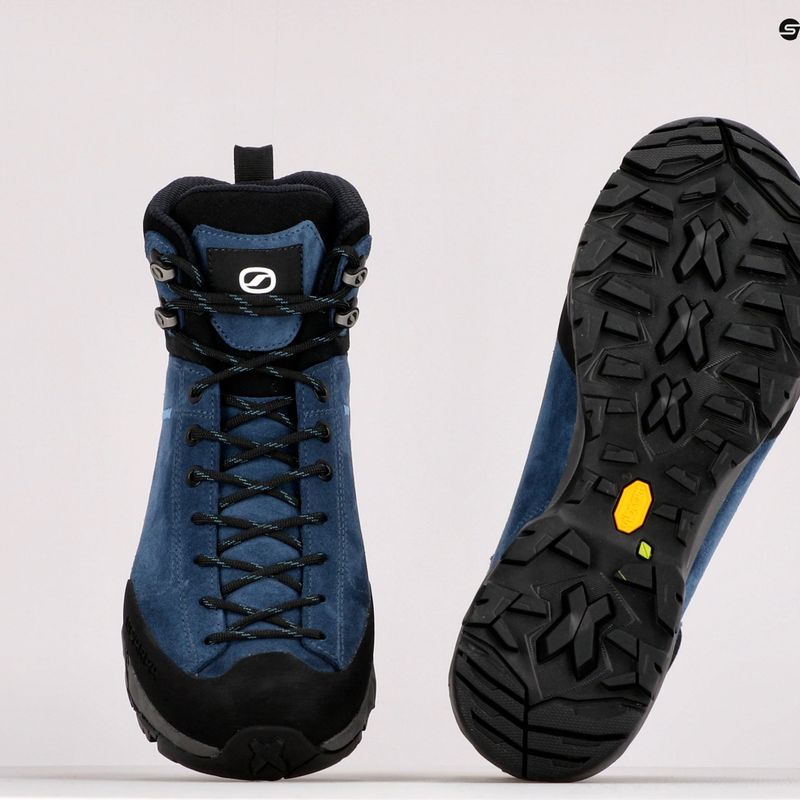 Cizme de trekking pentru bărbați SCARPA Mojito Hike Gtx Hka Salix albastru marin 63318-200/1 9