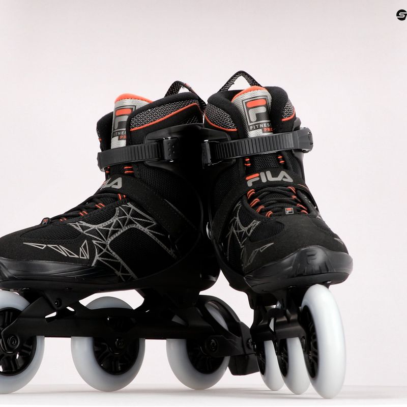 Patine cu rotile pentru bărbați FILA Legacy Pro 100 black/red 9