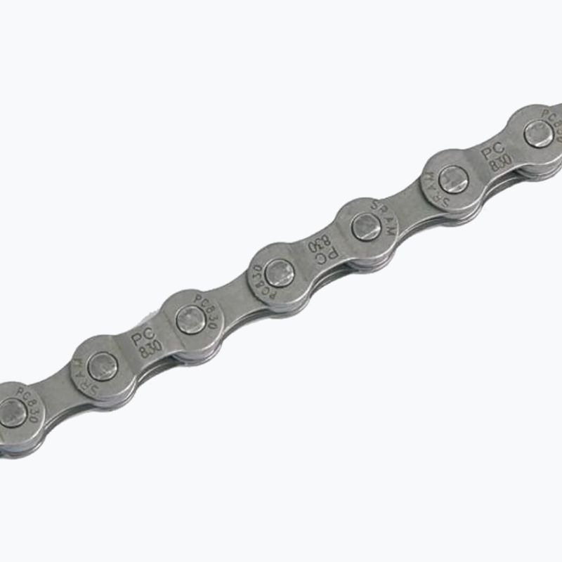 Lanț de bicicletă SRAM 10 CN PC830 114LI W/ PWR.LNK 8SPD 25 gri 46.2758.114.016