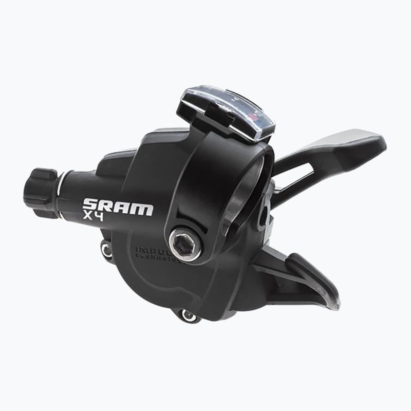 Maneta de schimbător stânga + dreapta SRAM X.4 negru