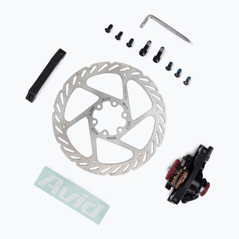 Frână cu disc mecanică AVID 11A BB7 MTB FR/RR 160 IS 160G2 set 00.5016.166.010 5