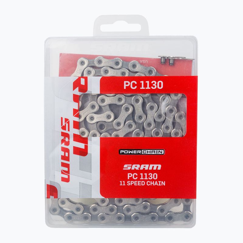 Lanț de bicicletă SRAM CN PC1130 114LI W/ PWR.LCK 11S 00.2518.006.000