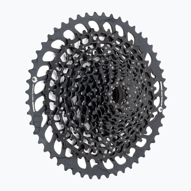 SRAM AM CS XG-1275 Eagle 10-52T 12 rânduri casetă de bicicletă negru 00.2418.109.000