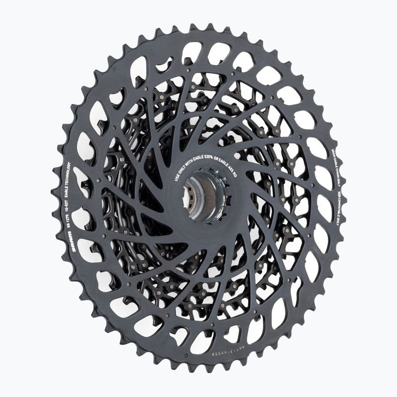 SRAM AM CS XG-1275 Eagle 10-52T 12 rânduri casetă de bicicletă negru 00.2418.109.000 2