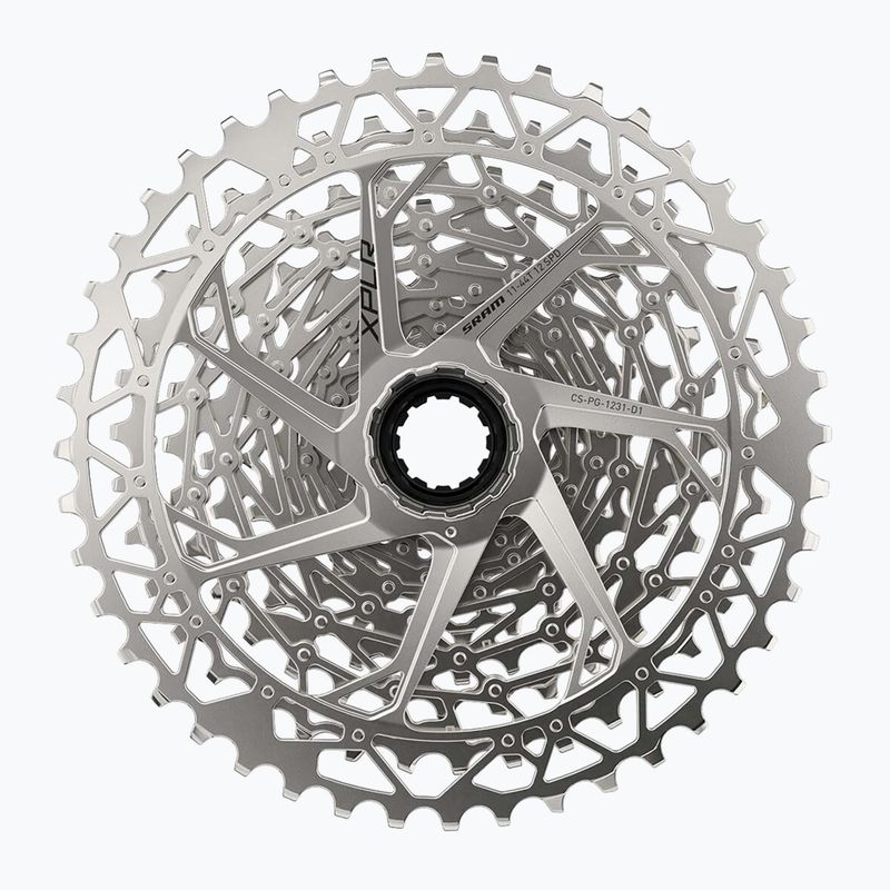 Casetă de bicicletă  SRAM AM CS PG 1231 D1 XPLR 12rz 11-44T silver 2
