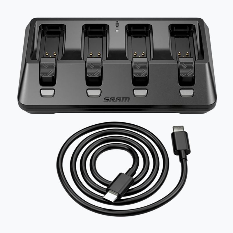 Încărcător de baterii SRAM AM Axs Battery 4-Ports Charger And Cord