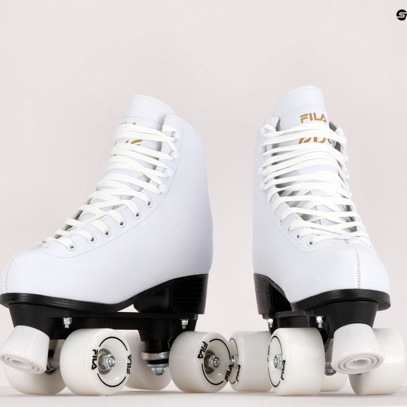 Patine cu rotile pentru femei FILA Eve Up white 10