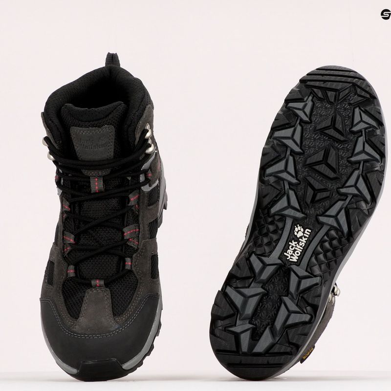 Cizme de trekking pentru femei Jack Wolfskin Vojo 3 Texapore Mid gri 4042471_6157 9
