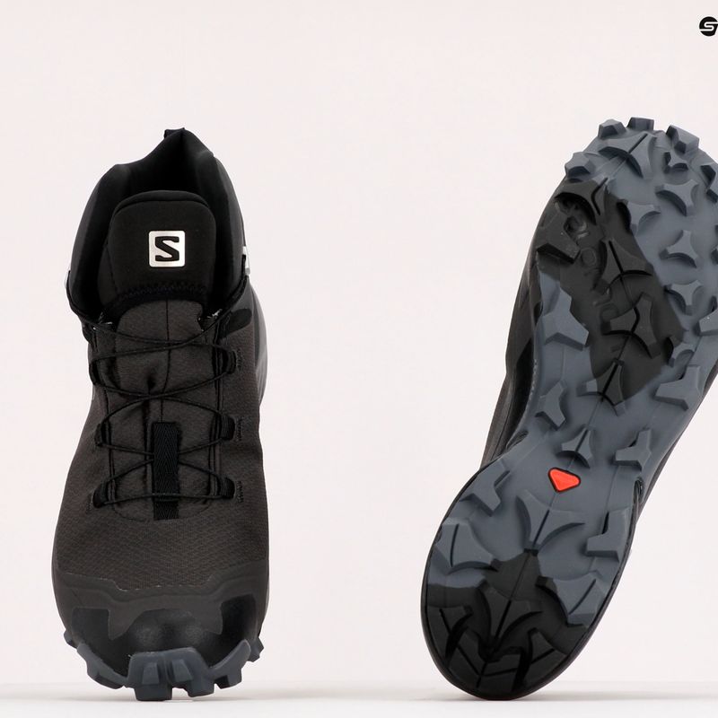 Cizme de trekking pentru bărbați Salomon Cross Hike Mid Gore-Tex negru L41118500 10