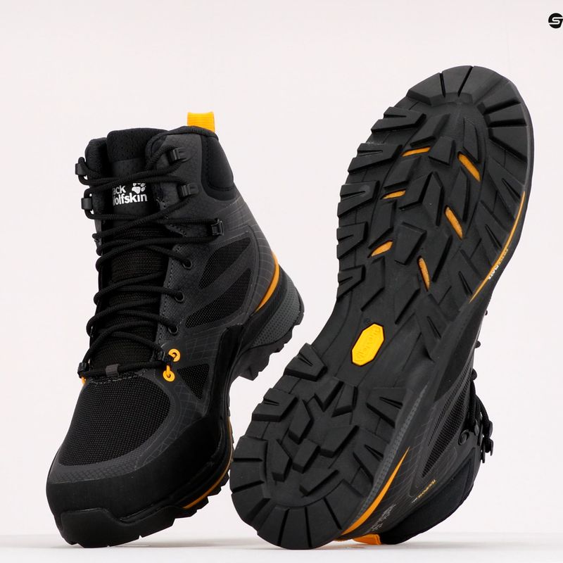 Jack Wolfskin bărbați Force Trekker Texapore Mid negru 4048601_6055 9