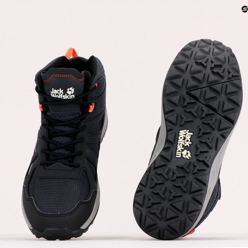 Cizme de trekking pentru femei Jack Wolfskin Woodland 2 Texapore albastru marin 4051331_1207 9