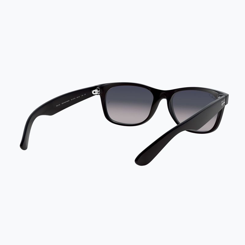 Ochelari de soare Ray-Ban New Wayfarer Classic black matte/blue gradient 6